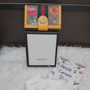 Ophidia GG Flora Passport Case💖 ** S O L D **